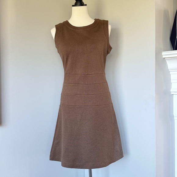 Matilda Jane Dresses & Skirts - Matilda Jane Paint By Numbers Brown Sleeveless Knit Dress Womens Casual